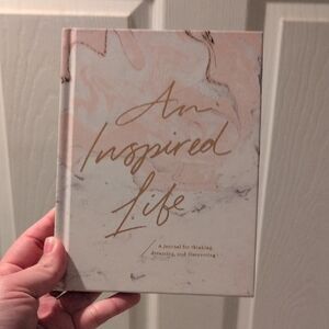 Marble Design Journal - Cream and Gold